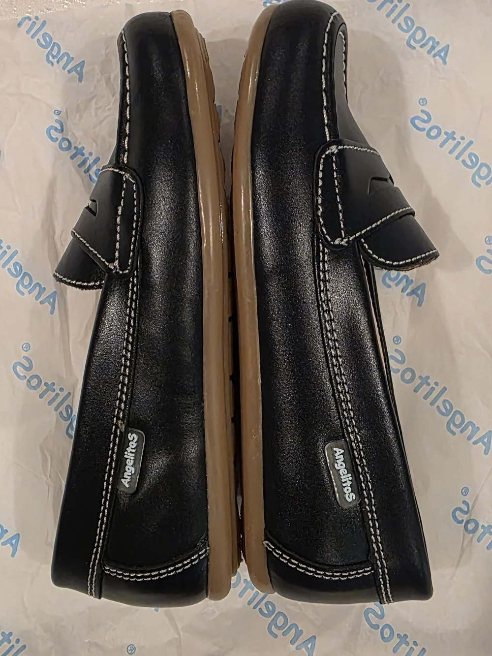 Angelitos Kids Navy Loafers